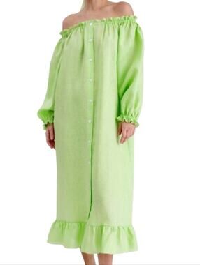 Sleeper Loungewear Linen Dress